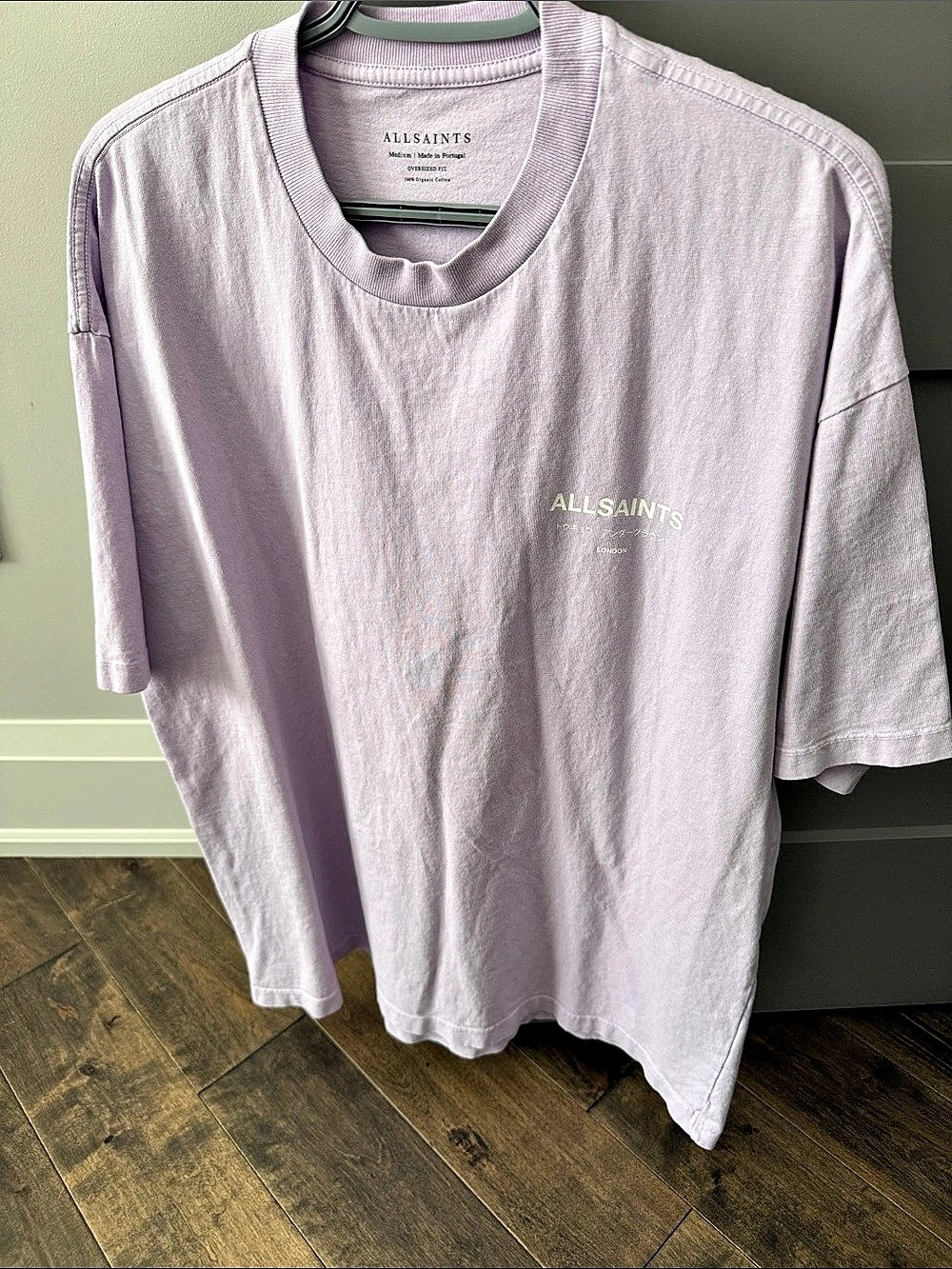 ALLSAINTS Underground Oversized Crew Neck T-Shirt